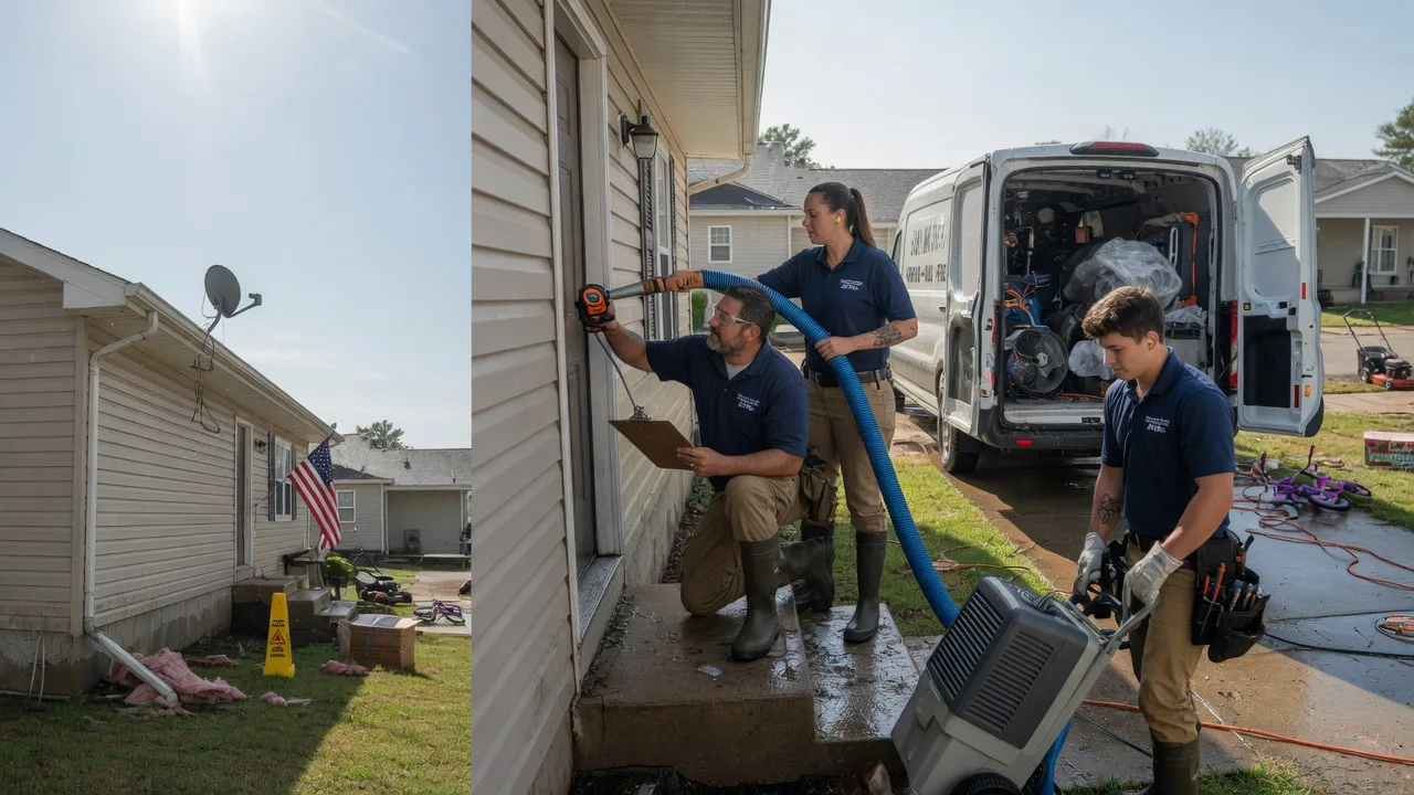 Ceiling Water Damage Restoration in Coleman Falls, VA near me